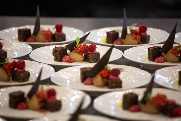 In-house catering voor een bedrijfsfeest bij De Montil