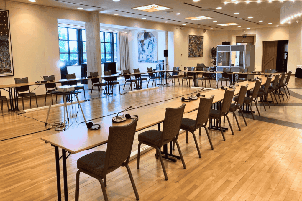 Vergaderzaal Diamant in De Montil met ruime opstelling en moderne voorzieningen.